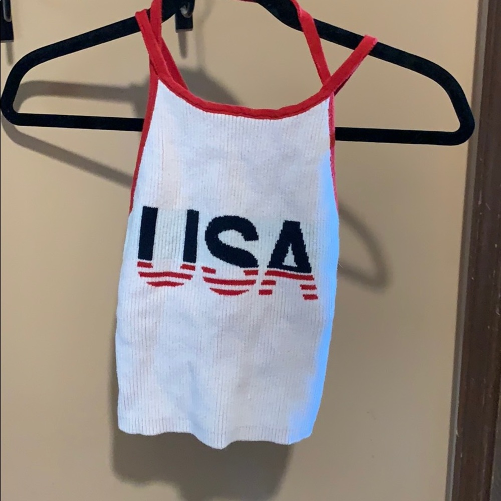 USA Crop Top